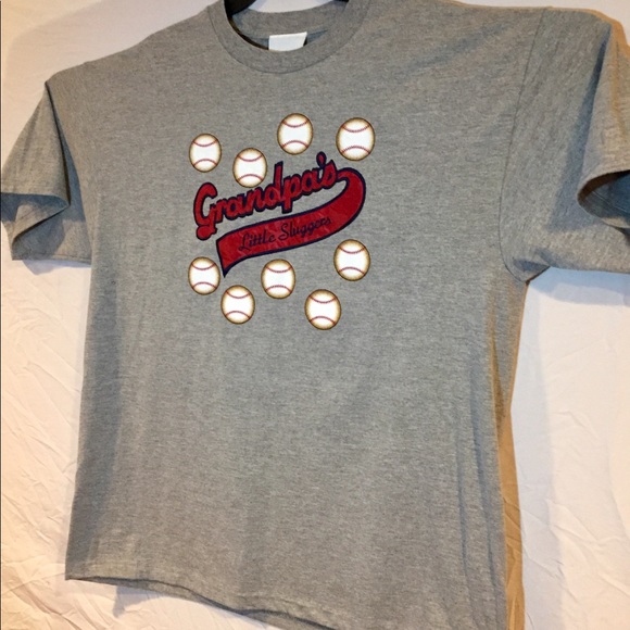 Grandpas Little Slugger T-Shirt Size XL Like New - Picture 4 of 8